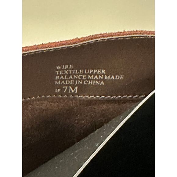 Charles David Wire Tall Boots Brown Microsuede Size 7 NWOB Textile Upper Fall - Picture 15 of 15